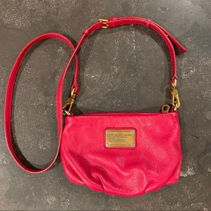 Marc by Marc Jacobs Red Crossbody Leather Purse